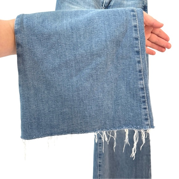 Frame Le Palazzo High-Rise Crop Wide Leg Jeans 25 Galeston - Picture 8 of 14